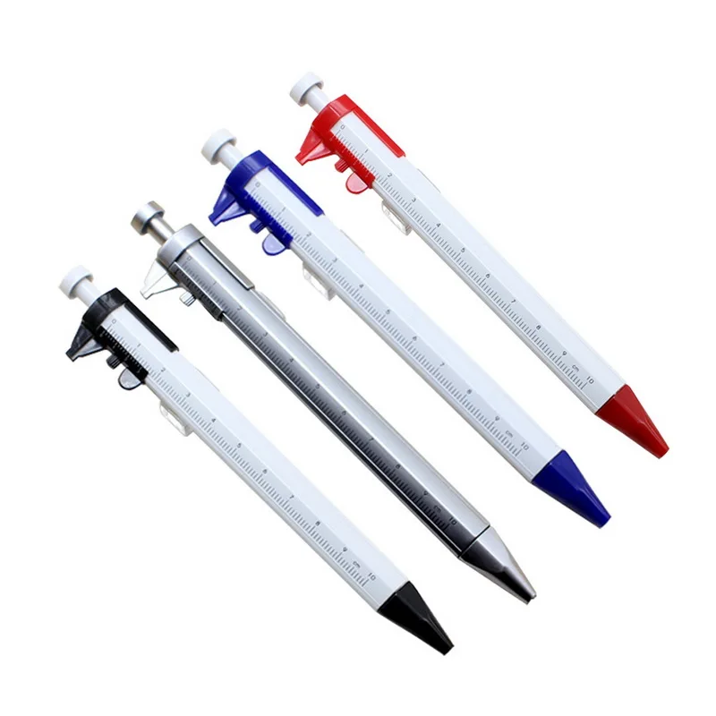 ZKAIAI Accuracy 150mm Vernier Caliper Pen Multifunction Gel Ink Pen Vernier Caliper Creative Vernier Caliper Ballpoint Pen For Student Office Color : E ZKAIAI Accuracy 150mm Vernier Caliper Pen Multifunction Gel Ink Pen Vernier Caliper Creative Vernier Caliper Ballpoint Pen For Student Office Color : E