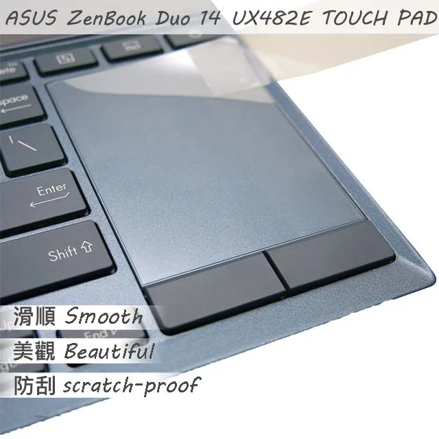 Touchpad Opaco Pellicola Protettiva Adesivo Pellicola Protettiva Touch Pad Per Asus Zenbook Duo 2021 Ux482 Ux482Ea Ux482Eg Ux482E 14 Pollici