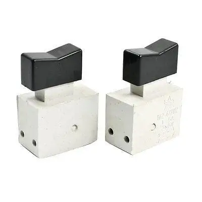 2 шт. AC 250V 1-5A электрическая дрель Мгновенный Переключатель скорости DPST