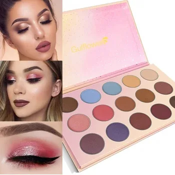 

15 Colors Neon Obsessions Eyeshadow Palette Matte Glitter Eye shadow Makeup Pallete Festival Eye Makeup Nude Pigment Powder Tool