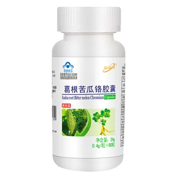 

Golden Power Brand Kudzu Root Balsam Pear Chromium Capsule Kudzu Extract Chromium Elaterin National Food Health Care Products