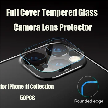 

Acespower 50pcs Camera Protector Full Cover 9H Tempered Glass Protective Film for IPhone 11 Pro Max Lens Free Shipping