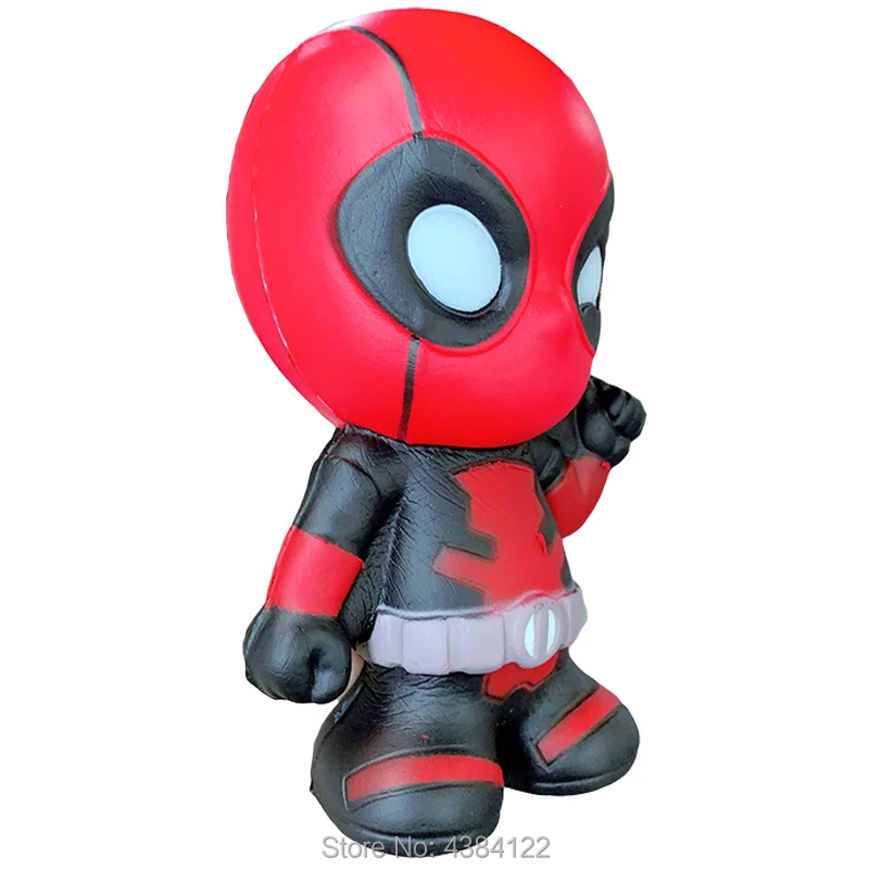 Marvel Мстители мягкие медленно поднимающиеся Дэдпул Jumbo Squishies Kawaii Squeeze антистресс игрушки для детей