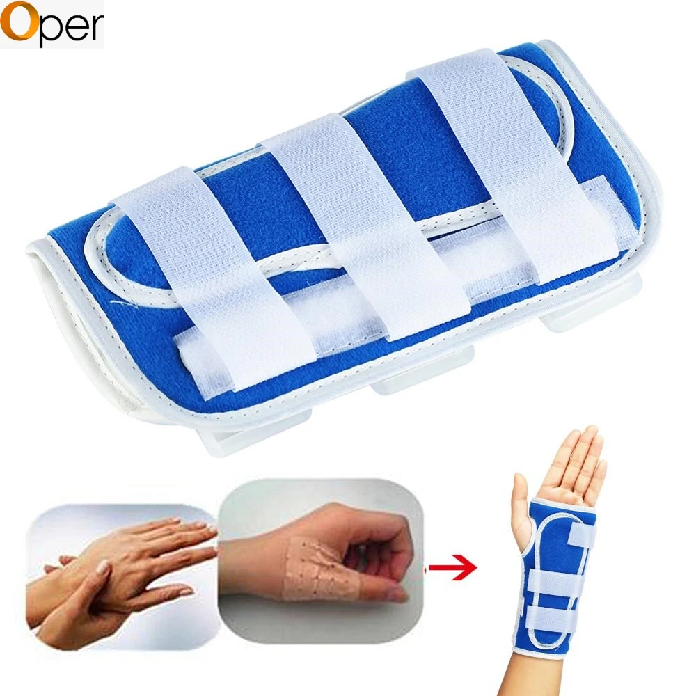 

Adjustable Breathable Hand Wrist Support Splint Brace Carpal Tunnel Arthritis Pain Relief Fracture Injury Arm Protection Straps