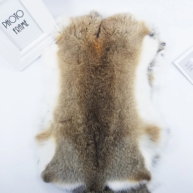 Rabbit fur fabric for home decoration and clothing accessories sold by whole piece