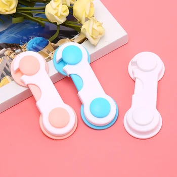 

5Pcs/lot Baby Kids Safety Lock Protector Kitchen Cabinet Door Drawer Cupboard Catch Wholesale
