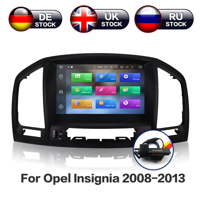 $264.89 Android 10 4+64G PX5/PX6 IPS Screen Car DVD Player GPS Navi For Opel Vauxhall Holden Insignia 2008-2013 CD300 CD400 Multimedia