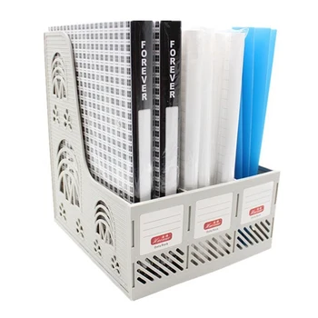 

3 In 1 File Holder Desk Organiser Office File Column Portable Business File Office Supplies Document Holder