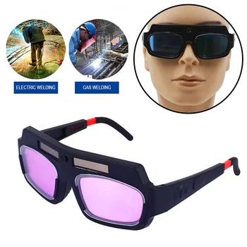 

Vehemo Goggles Welding Welding Goggles Adjustable Frame Eyes Mask High Sensitivity Protecter Light Variation Anti-Glare
