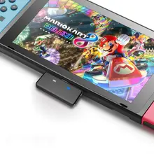 Двухканальный беспроводной адаптер Bluetooth 5,0 aptX с низкой задержкой usb type C аудио передатчик для nintendo Switch PC игровые наушники