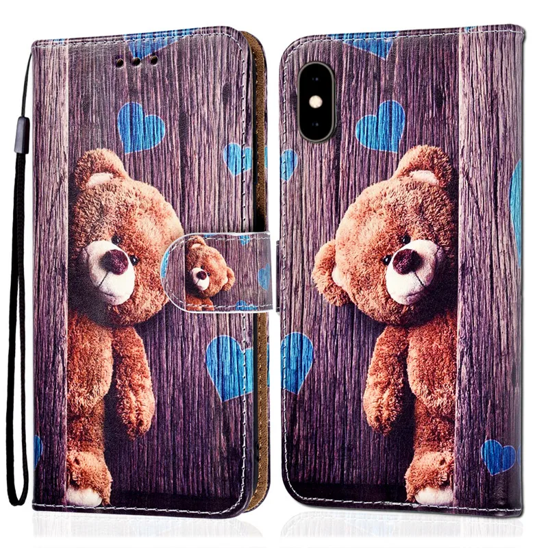 Флип чехол для телефона ZTE Blade A510 A530 A6 Lite V7 V8 A7 V9 V10 Vita A3 A5 2019 2020 A610 20 умный кошелек с