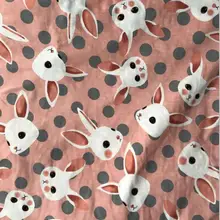 Питер Кролик лайкра вязание хлопок ткань печатных тиссу Telas DIY лоскутное пошив одеял девочка 100*170 см