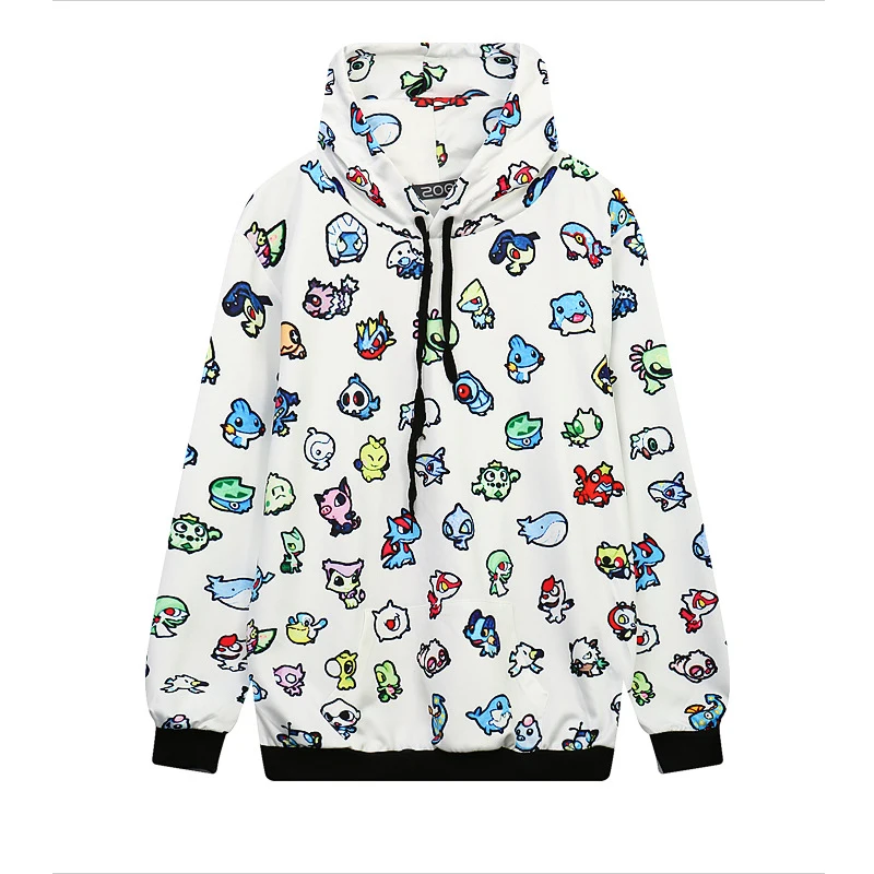 

2019 New Autumn Hoodies Women Harajuku Hoodies Cotton Loose Hooded Pullover Cute Cartoon Print Hoodies Female Sweatshirt
