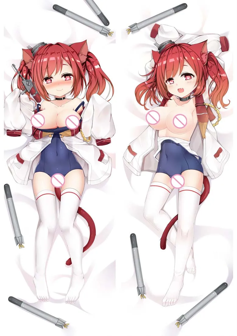 

bilan hangxian anime Characters Illustrious & st. Belfast & unicorn azur lane Dakimakura z46 & hood & akashi body pillowcase