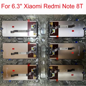 

100% Original Tested For 6.3'' Xiaomi Redmi Note 8T LCD Display Screen Replacement LCD Touch Screen Digitizer part with 10 Touch