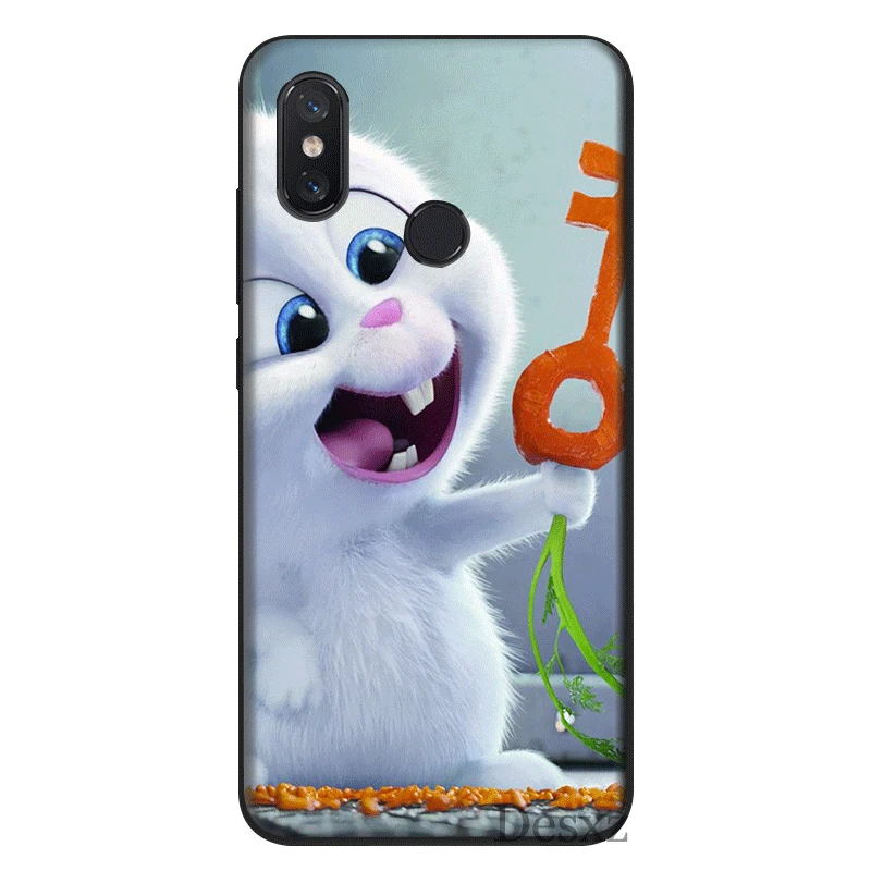 Мобильный чехол для телефона для Xiaomi Mi 6 8 A1 A2 A3 5X 6X CC9E MAX Дети от 3 до 9 лет 9 SE F1 8 Lite Pro Чехол с милым принтом кролика
