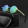 2022 Gothic Steampunk Sunglasses Polarized Women Brand Designer Men Vintage Round Metal Frame Sun Glasses High Quality UV400 ► Photo 3/6