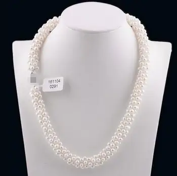 

Natural 100% Genuine Pearl Necklace Mother Gift Gem stone Round White Pink Purple Pearl Jewelry Necklace