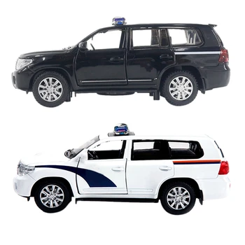 

1:32 Diecast Simulation Special Police Car Sound and Light Alloy Model Car Children's Toy