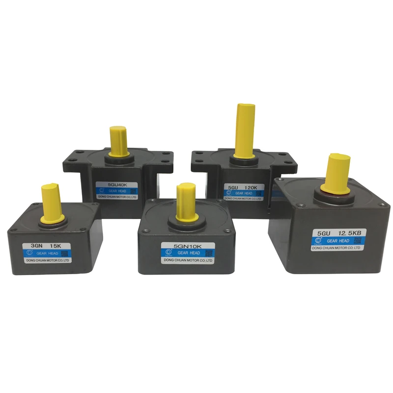 Geared Motor Gearbox, 3GN 4GN 5GN 5GU 6GU Deceleration, Gearbox