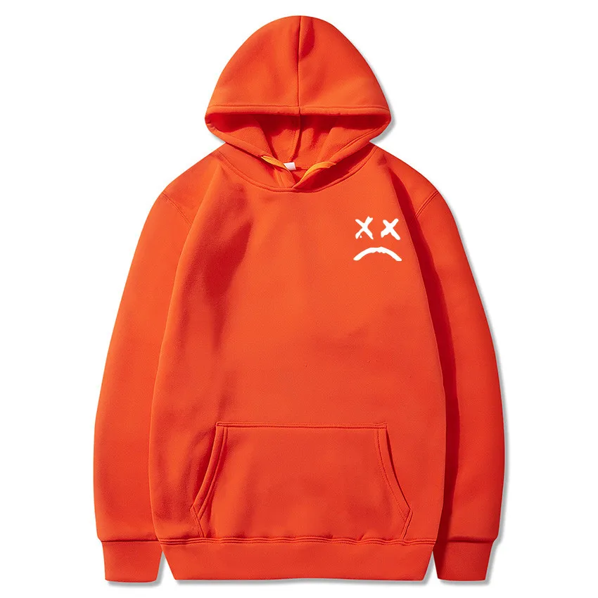 orange139 Lil толстовки с открытым капюшоном для мальчиков, lil. Peep, для мужчин и женщин, пуловер с капюшоном, мужские/женские толстовки, плач, детские толстовки с капюшоном, толстовки с капюшоном, любовь - Цвет: orange139