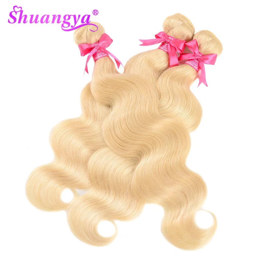 Shuangya cabelo 134 pacotes de cabelo indiano