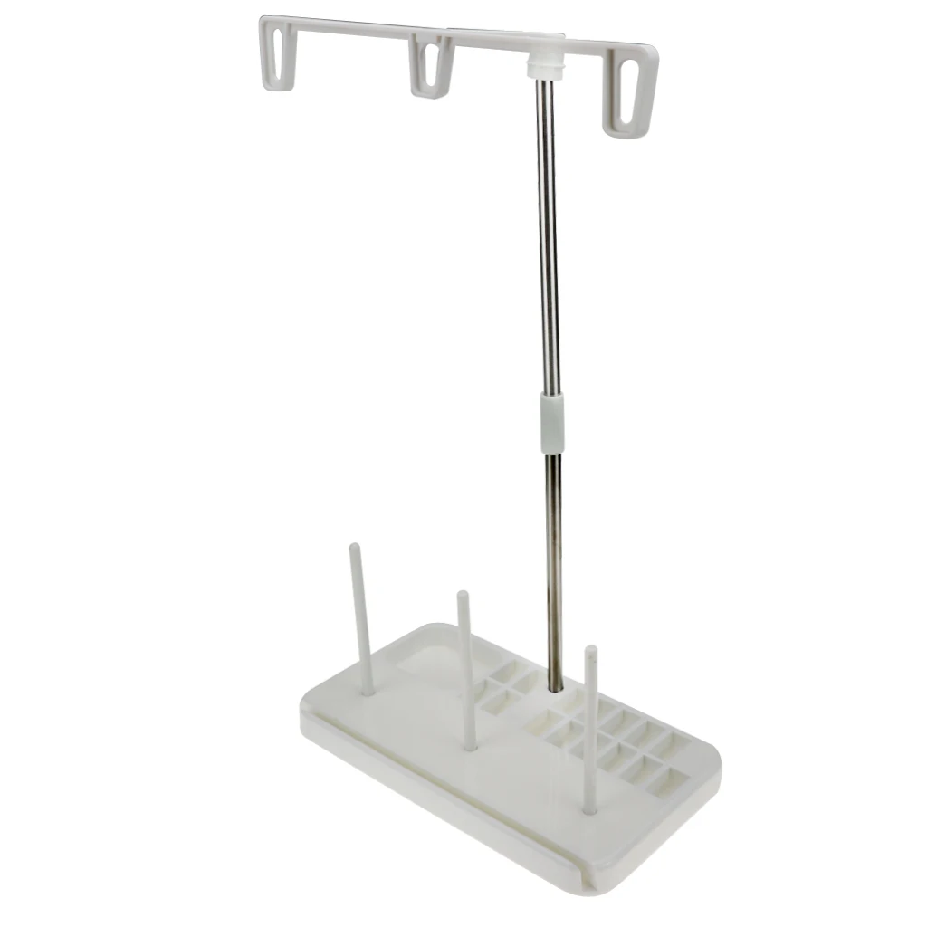 1Pcs Plastic Thread Stand-3 Spools Holder for Embroidery,Sewing,Quilting and Serger Machines