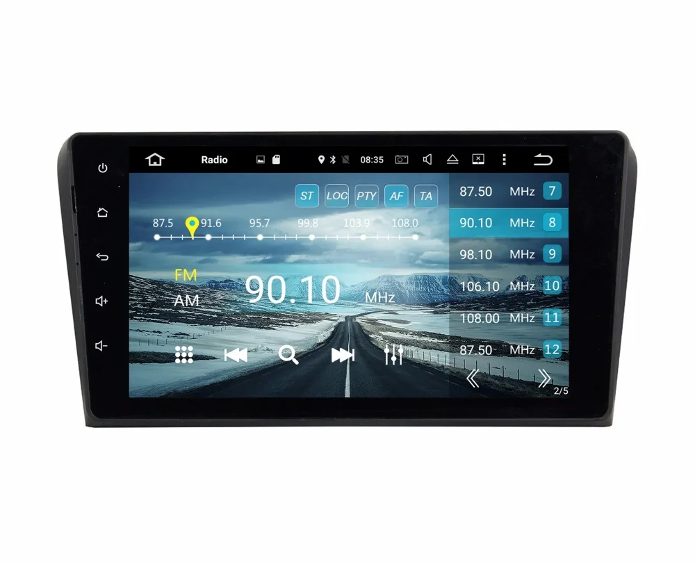 Discount 9" Octa Core Android 9.0 Car GPS radio Navigation for Mazda 3 2004-2009 with 4G/Wifi DVR OBD 1080P 3