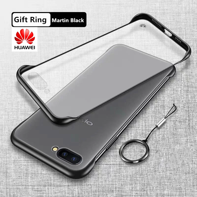 Роскошный Ударопрочный силиконовый чехол для телефона HuaWei Honor 30 V30 Прозрачная