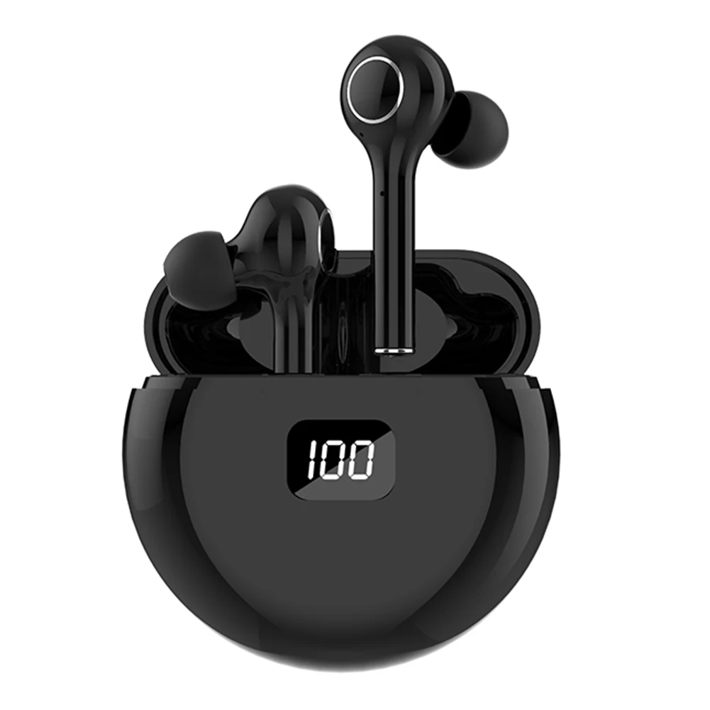 2020 new TW13 Bluetooth V5 0 Wireless in Ear Headset with Microphone Stereo LED Display HiFi touch control HD call Headphone