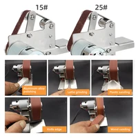 Mini Belt Grinding Machine Tool Home DIY Polisher Machine Sharpening Machine Sanding Grinding Electric Sander 2