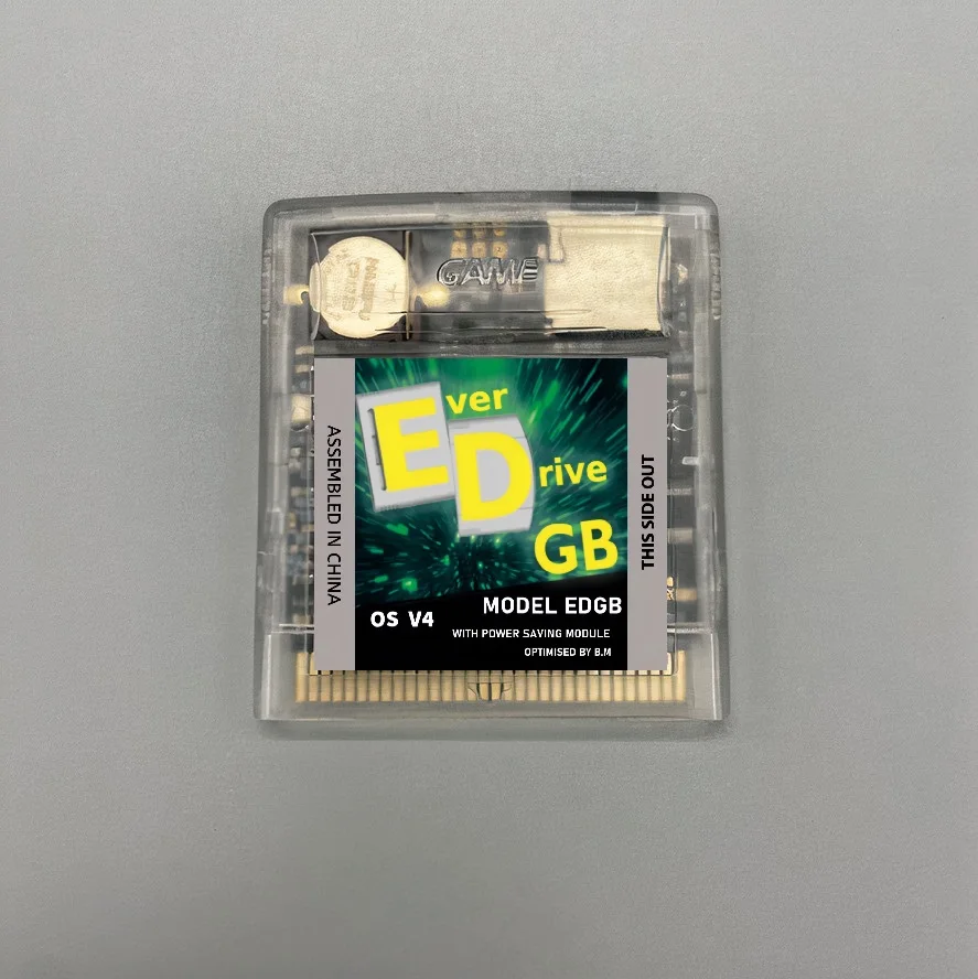 2750 games in one EverDrive OS V4 EDGB Custom Game Cartridge card for gameboy-DMG GB GBC GBA Game Console Power saving version.