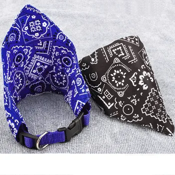 

Adjustable Dog Leather Printed Soft Collar For Dog Pet Supplies Cat Dog Scarf Collar For Chihuahua Puppy Pet Neckerchief