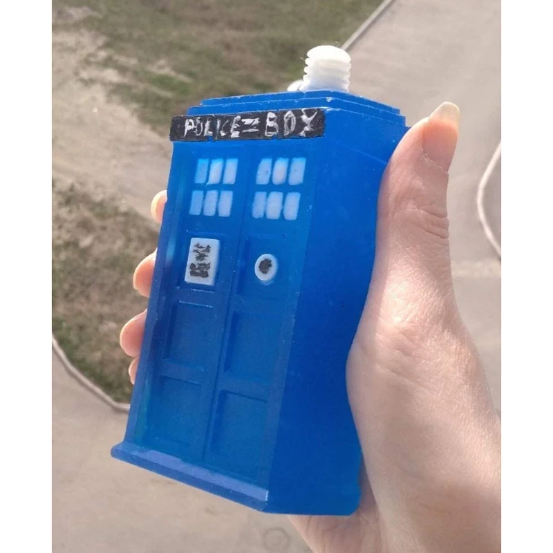 

Doctor Who Tardis Ice Cube Trays Dr. Who Silicone Ice Mold Cake Muffin Baking Pan Jello Chocolate Gelatin Mold Soap Mould