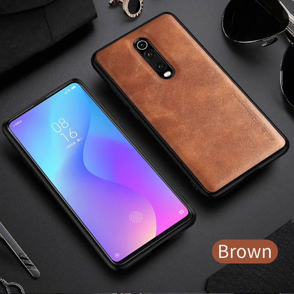 Для Red mi K20 mi 9T Pro чехол X-Level Ретро кожа мягкий силиконовый край задняя крышка для Red mi K20 Pro Note 8 Pro Чехол Капа качество