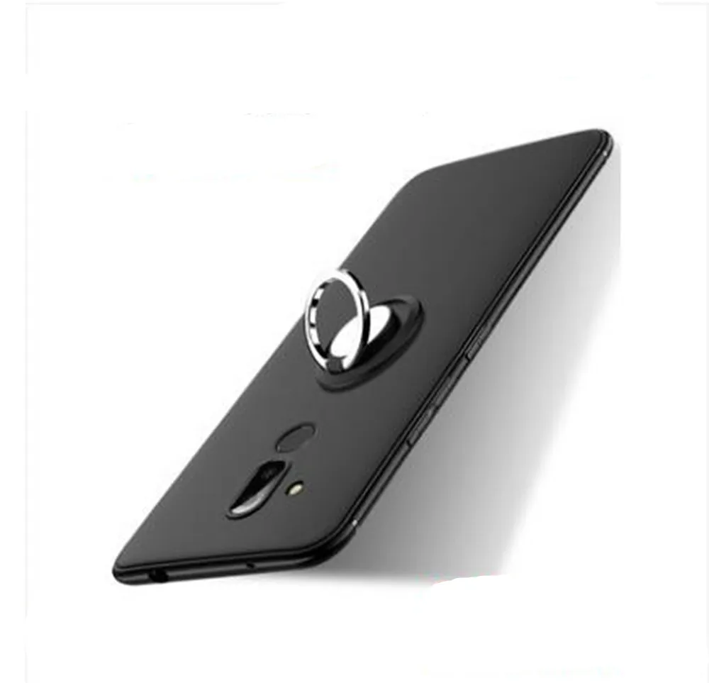 

For MEIZU M5C M6 M5 Note MX6 M3S Silicone Case Magnetic Ring Holder Bracket Phone Cases For MEIZU 15 Plus Pro 6 M6T U20 U10