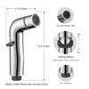 Handheld Toilet Bidet Sprayer Set Stainless Steel Hand Bidet Faucet  Bathroom Hand Sprayer Shower Head Women Self Cleaning ► Photo 3/6