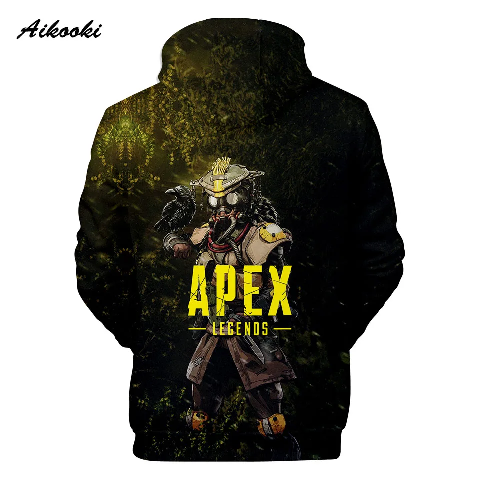 Модный дизайн 3D Apex Legends толстовки мужские/худи для мальчика игра Apex Legends одежда Высокое качество осень зима толстовка