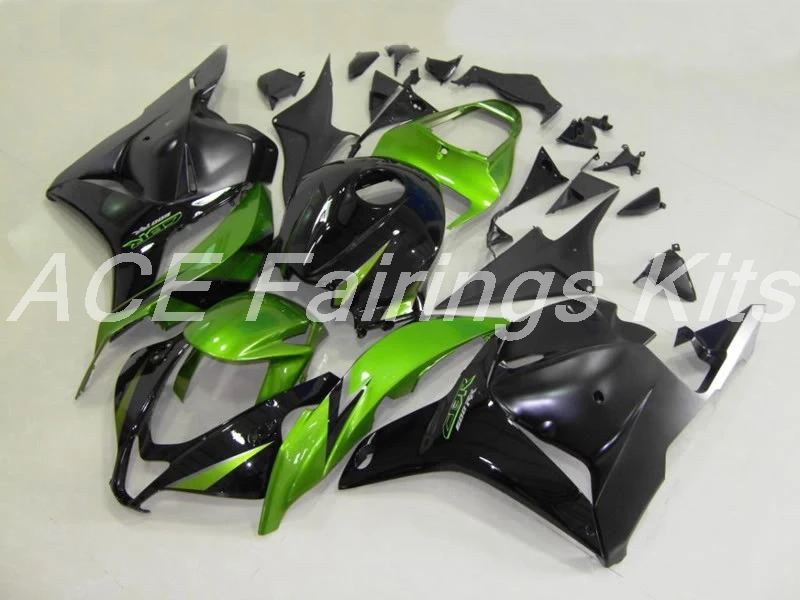 Литьевая Форма ABS полный обтекатель комплект подходит для Honda CBR600RR 09 10 11 12 F5 2009 2010 2011 2012 Обтекатели набор зеленый черный