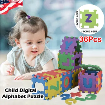 

Toys Baby Puzzle Foam Maths Educational Baby Child Number Alphabet Toy Gift