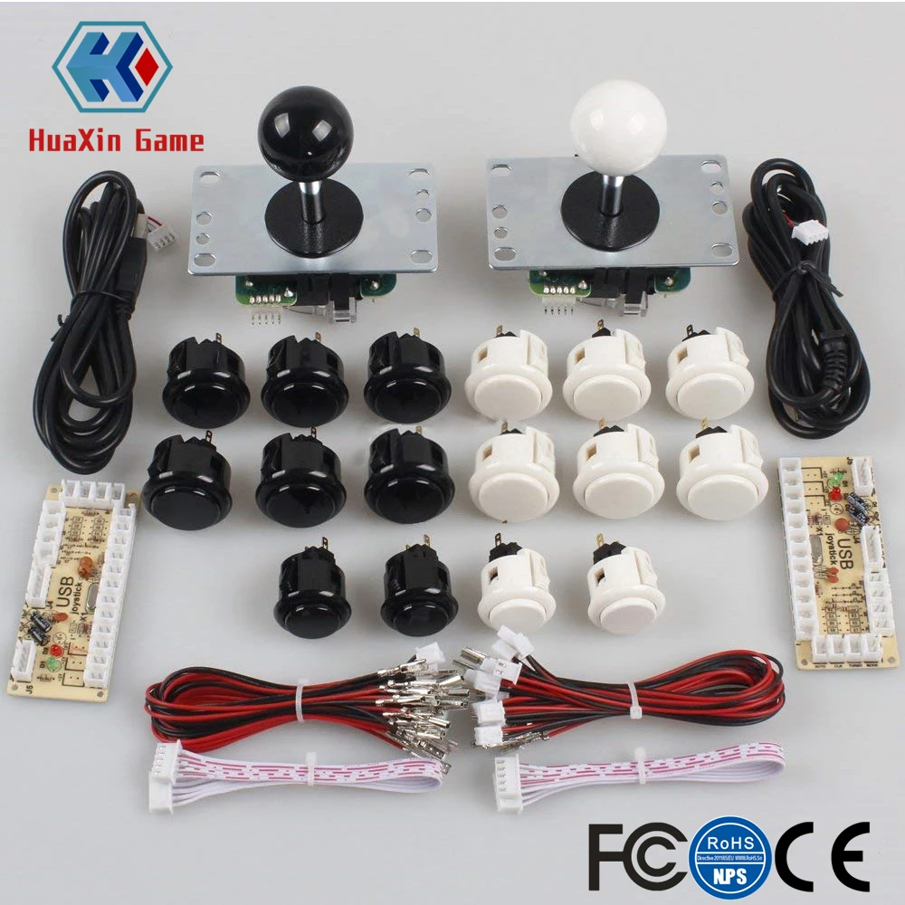 Classico 2 Lettore Sanwa Joystick Arcade Video Giochi Kit Per Pc Joystick & Raspberry Pi Retropie Progetti Fai Da Te E Mame Jamma Parti