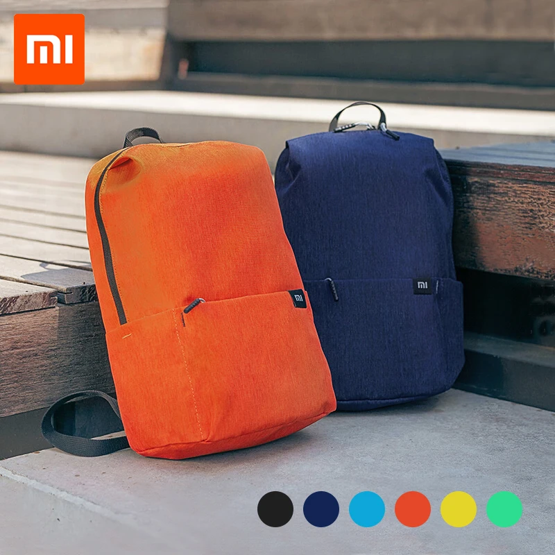 Xiaomi 10L, рюкзак, сумка, водонепроницаемый, красочный, для отдыха, спорта, нагрудная сумка, унисекс, рюкзак для мужчин и женщин, для путешествий, кемпинга, Новинка