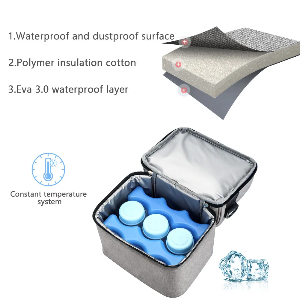 Теплоизоляционная сумка для мамы, охлаждающая бутылочка для кормления, влагостойкий рюкзак для сохранения свежести на открытом воздухе, рюкзак для беременных, термальный двухслойный