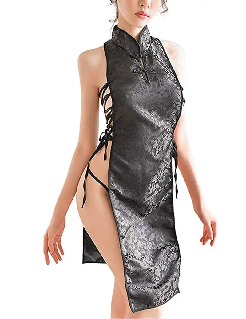 Sexy Chinese Dance Cheongsam Dress 