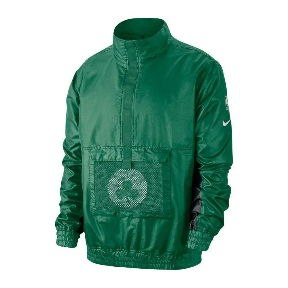 

Boston Celtics Lightweight Anorak Jacket Mens Green Active