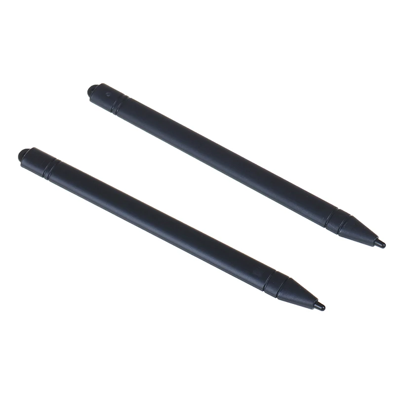 Stylus Pen Plastic 2pcs Black Capacitive Screen Tablets Universal Touch for Phone PC