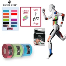 2 размеры 5 м эластичные кинезиологии Спортивные спортивный эластичный бинт обвязки тренажерный зал теннис Фитнес Бег колено мышцы боль средства ухода за мотоцикло