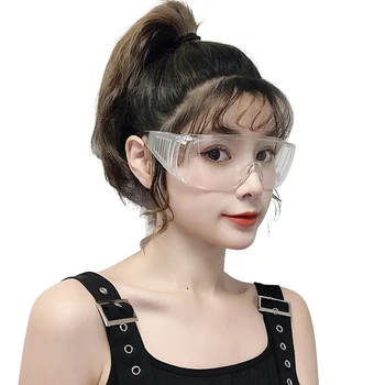 

2020 HOT Functional Anti Fog Ainti-dust Safety Goggles Glasses Eye Protection Work Anti Dust Clear Lens Skiing Eyewear