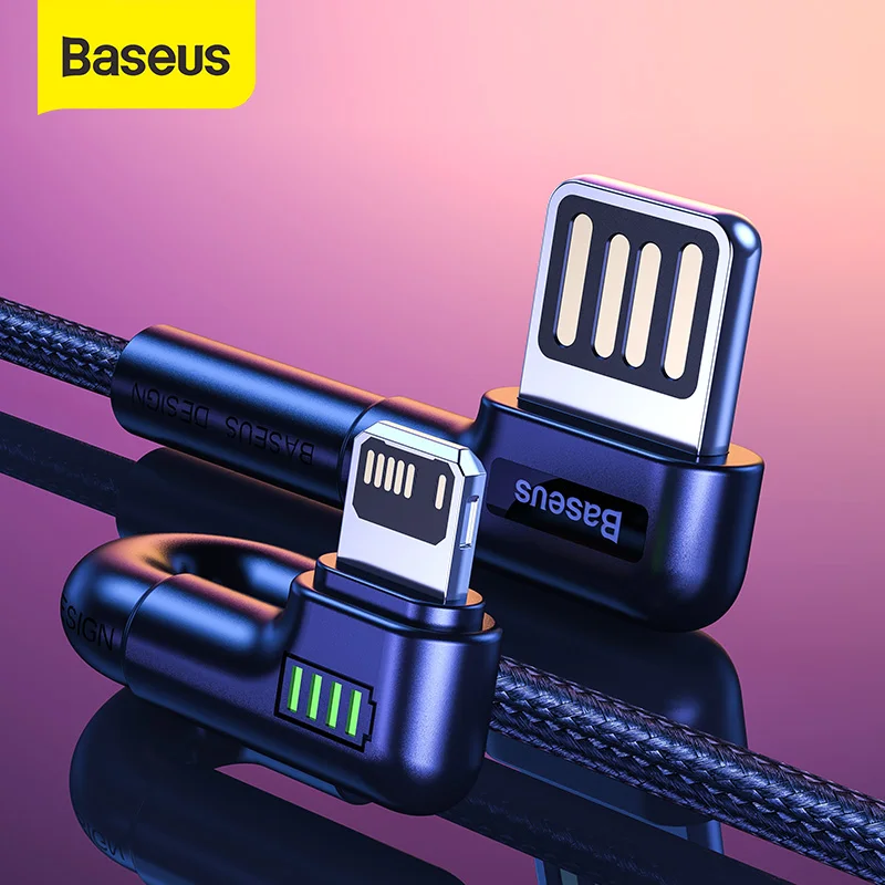 USB кабель Baseus для iPhone 11 Pro Max X XS быстрой зарядки SE синхронизации данных зарядный