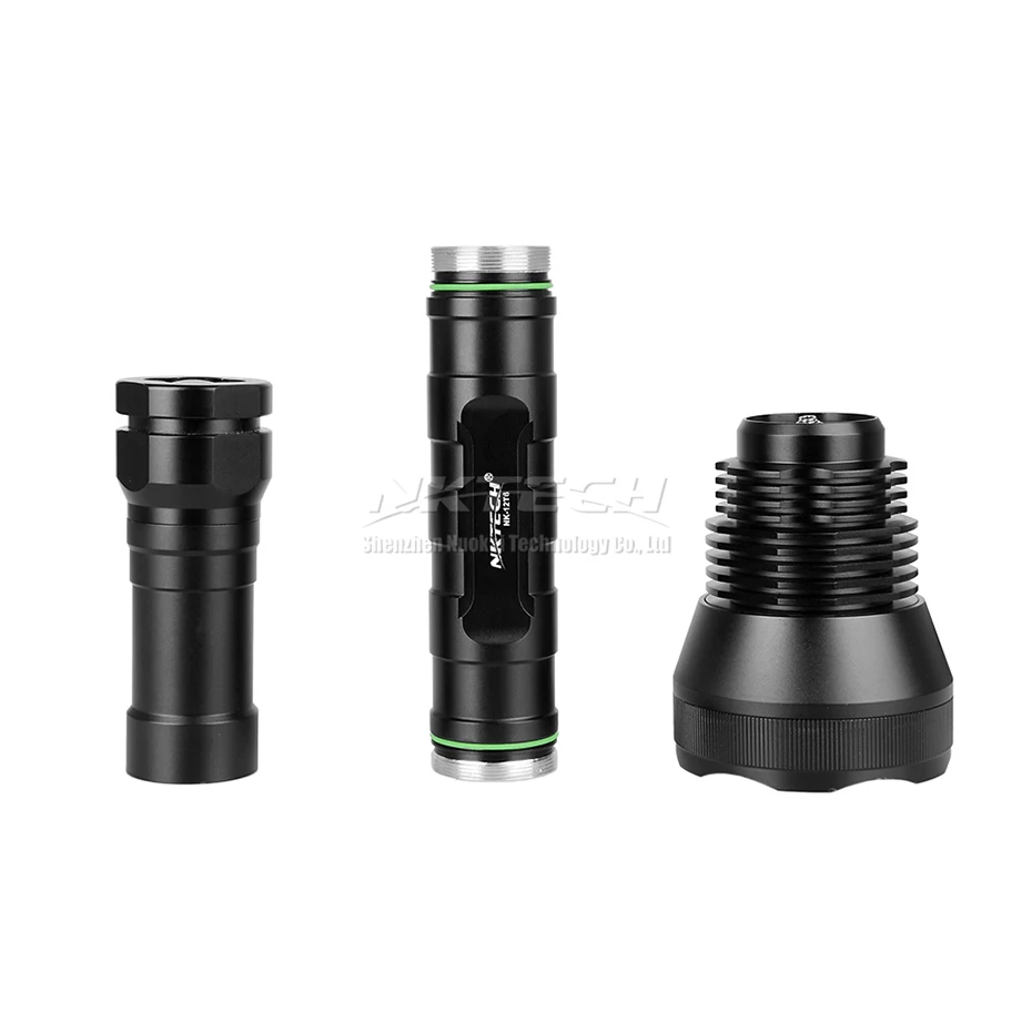 NKTECH DF T2 Фонарик Мощный Дайвинг archon Охота Прожектор перезаряжаемый фонарь led cree xml